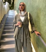 Ribbed Velvet Cardigan Set